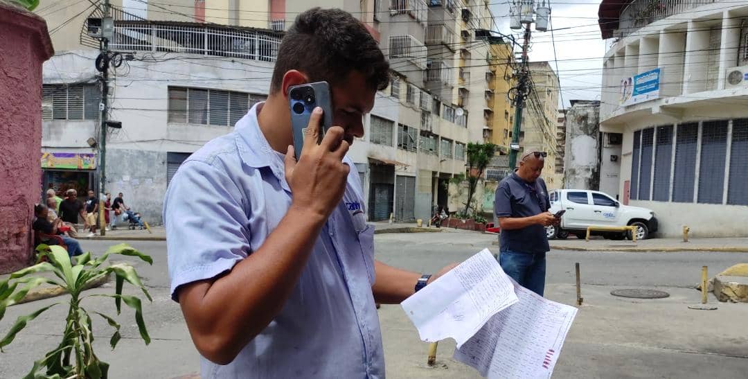 Plan Cantv Comunal restituye servicio de telefonía fija e internet en Caracas.Fotos Cortesía.
