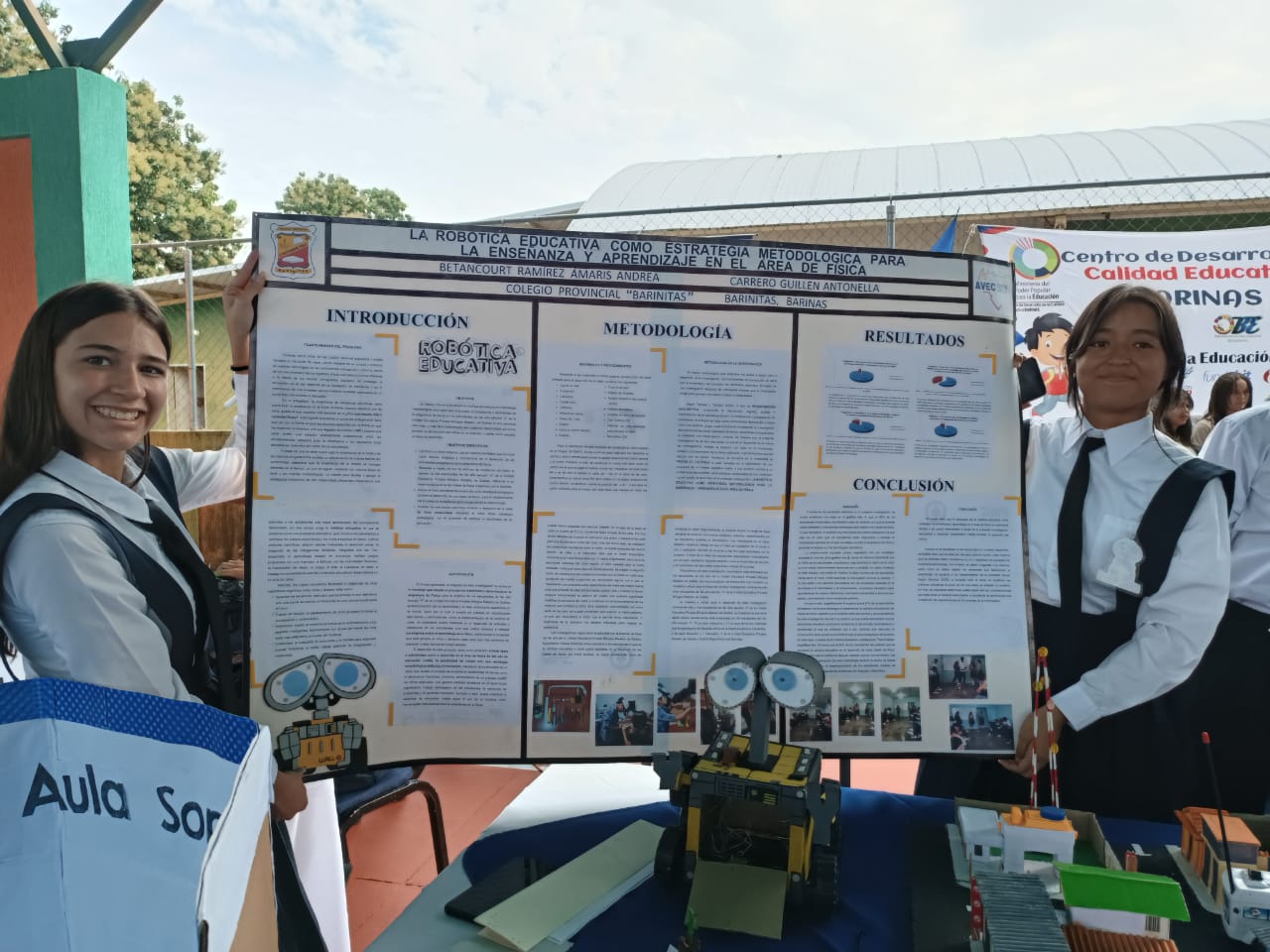 Barinas celebró el I Encuentro Estudiantil de Robótica.Fotos: Fundacite Barinas