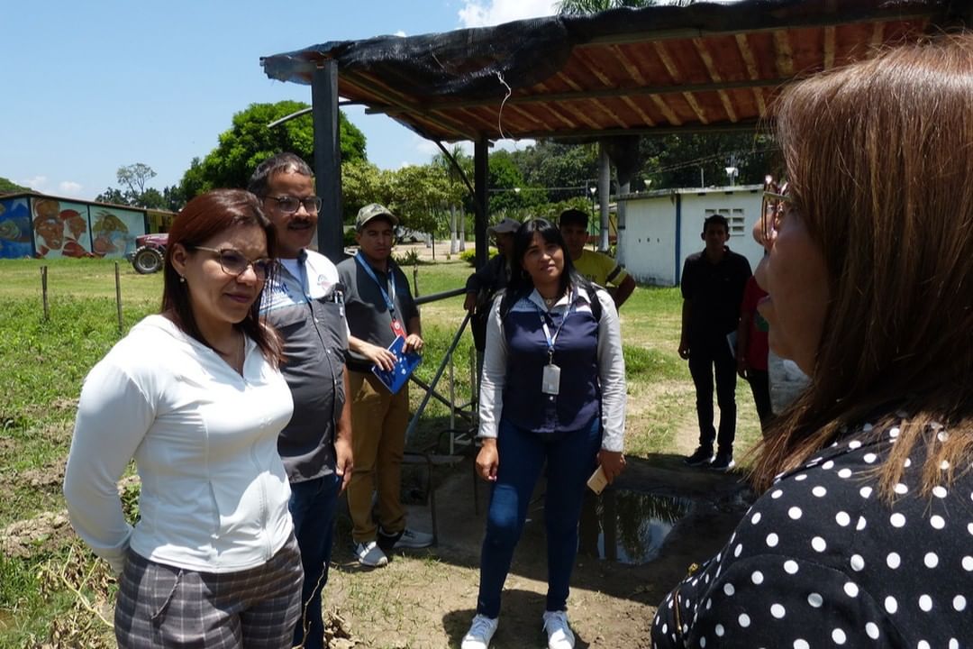En el conversatorio participó la viceministra para la Comunalización de la Ciencia y la Producción, Danmarys Hernández. Fotos Fundacite Aragua