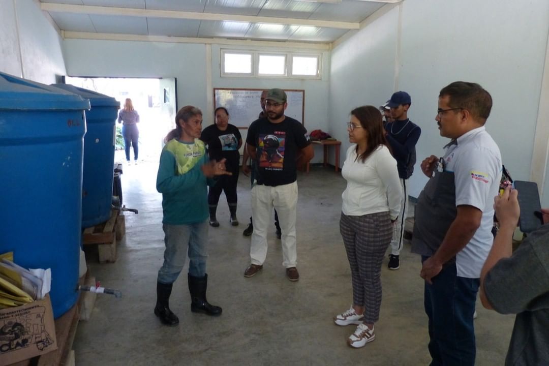 En el conversatorio participó la viceministra para la Comunalización de la Ciencia y la Producción, Danmarys Hernández. Fotos Fundacite Aragua