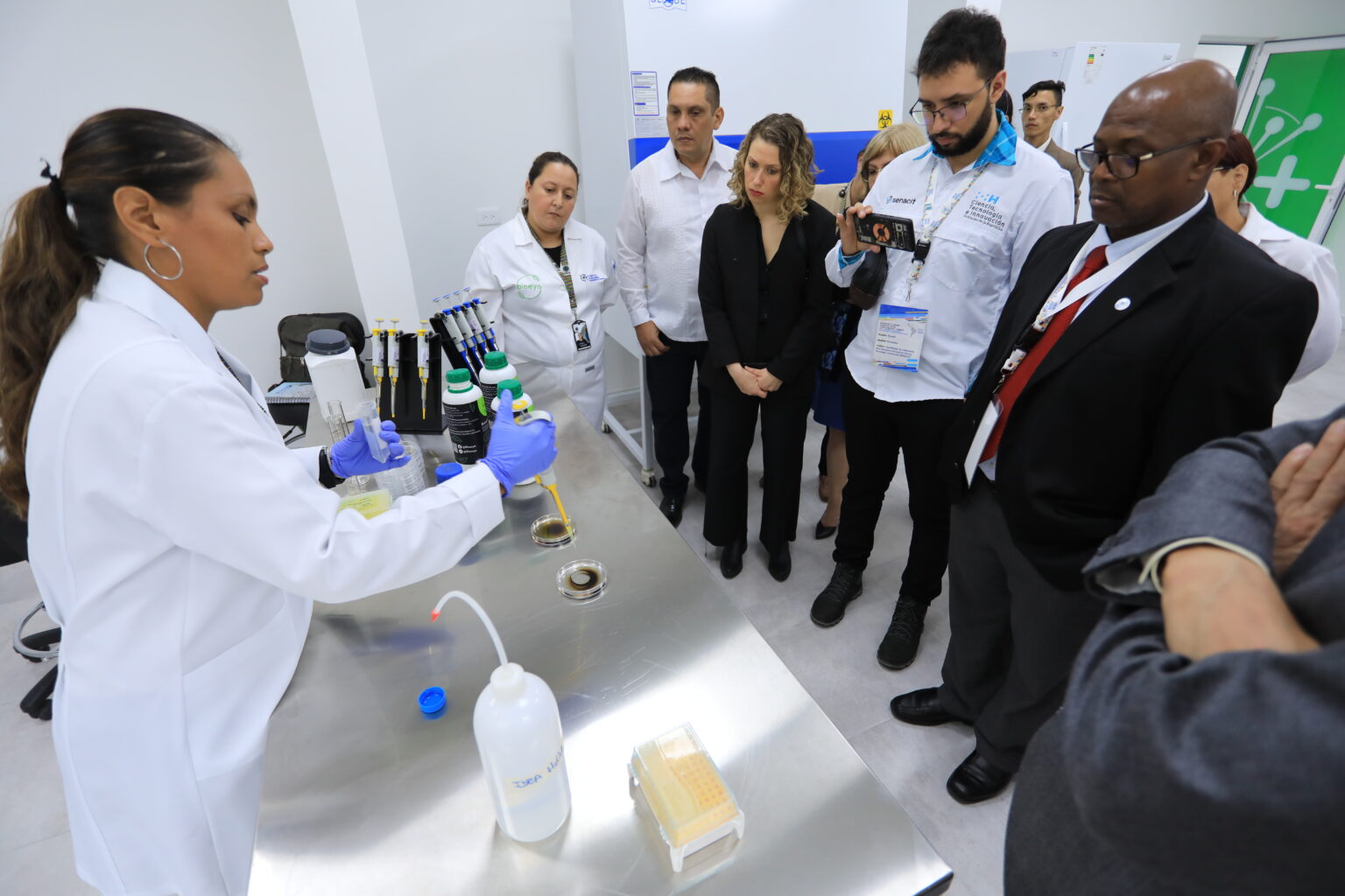 Delegados de la CELAC visitaron instalaciones del Parque Científico Tecnológico de Venezuela + Ciencia