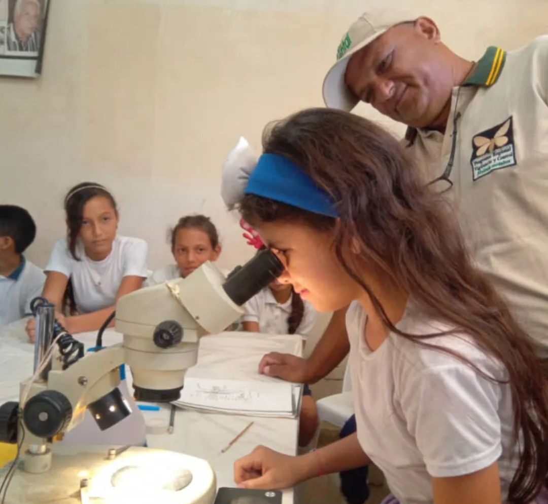 Estudiantes de Carúpano participaron en actividades de estudio científico de insectos