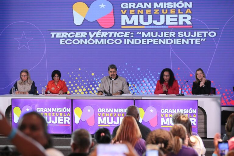 Más de 4 millones de mujeres se han registrado en la Gran Misión Venezuela Mujer