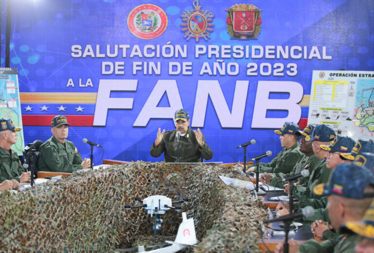 Presidente Maduro lideró acto de Salutación de Fin de Año de la FANB
