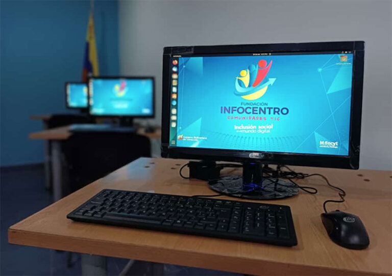 Sala de computación de Infocentro ofrecerá atención en Casa de los Abuelos de La Pastora