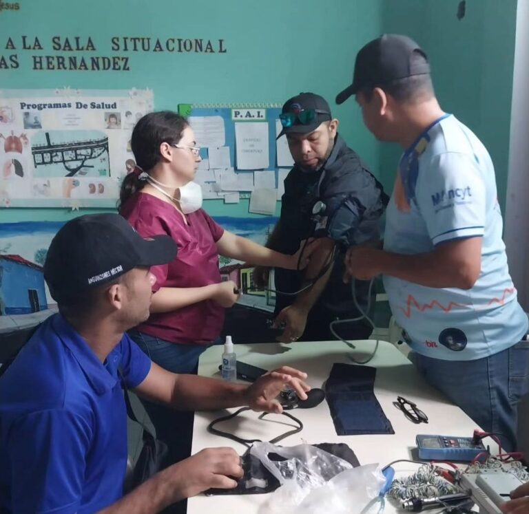 Cayapa Heroica recupera equipos médicos en Consultorio Popular “María Marval” en Nueva Esparta