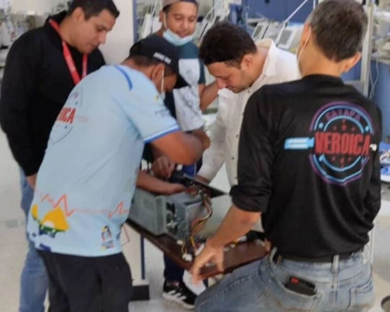 Cayapa Heroica recupera equipos médicos en Nueva Esparta y Falcón