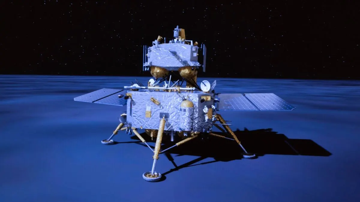 La sonda china Chang’e 6 aterriza en la cara oculta de la Luna para traer muestras