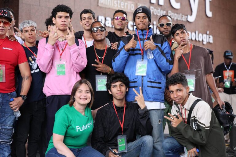 Ministra Gabriela Jiménez Ramírez convoca a la juventud venezolana a sumarse a ConCiencia Freestyle