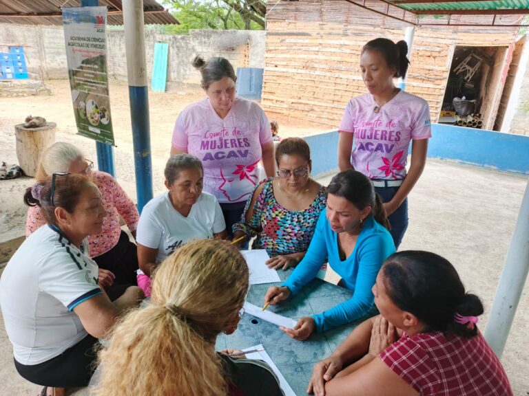 ACAV visibiliza trabajo de las mujeres agroproductivas de Portuguesa