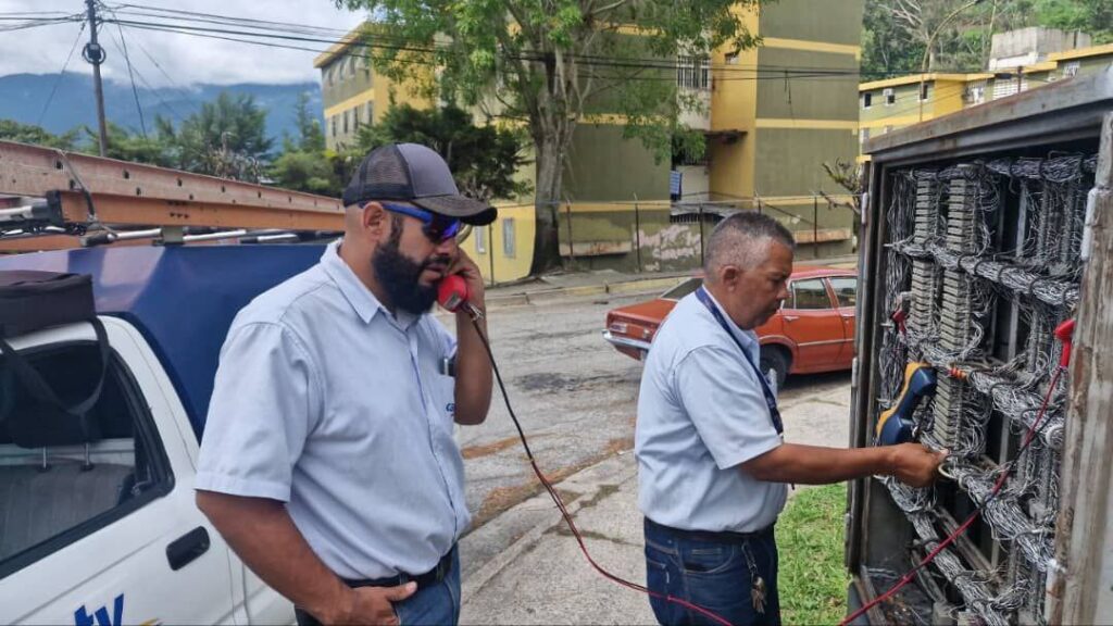 1 Cantv restituyó servicios a más de 800 suscriptores en Mérida
