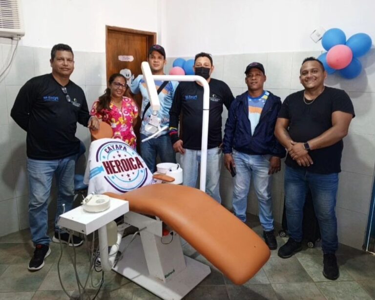 Cayapa Heroica recupera equipos médicos del Consultorio Popular de Altagracia en Nueva Esparta