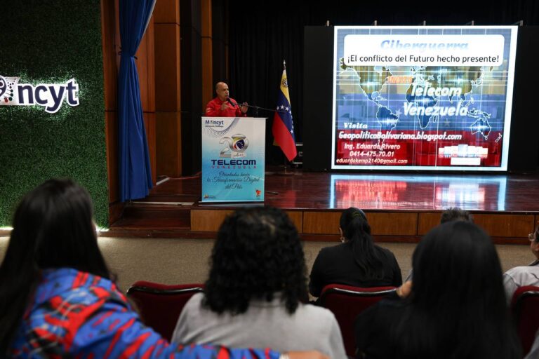 Telecom Venezuela ofreció conferencia sobre Ciberseguridad e Inteligencia Artificial en su semana aniversario