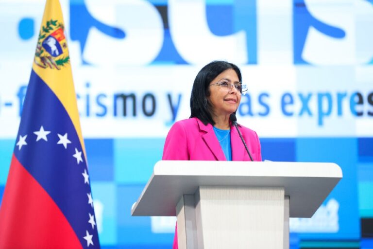 Delcy Rodríguez: Capitalismo tecnológico hoy se erige como el principal factor de sostenimiento del imperialismo