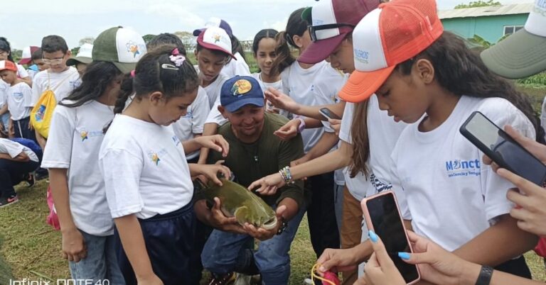 Más de 100 niños y niñas de Apure disfrutaron una semana científica junto al Mincyt