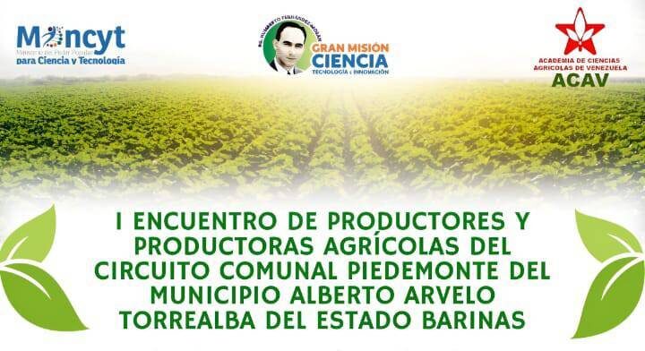 ACAV realizará encuentro de productores y productoras agrícolas del estado Barinas en octubre