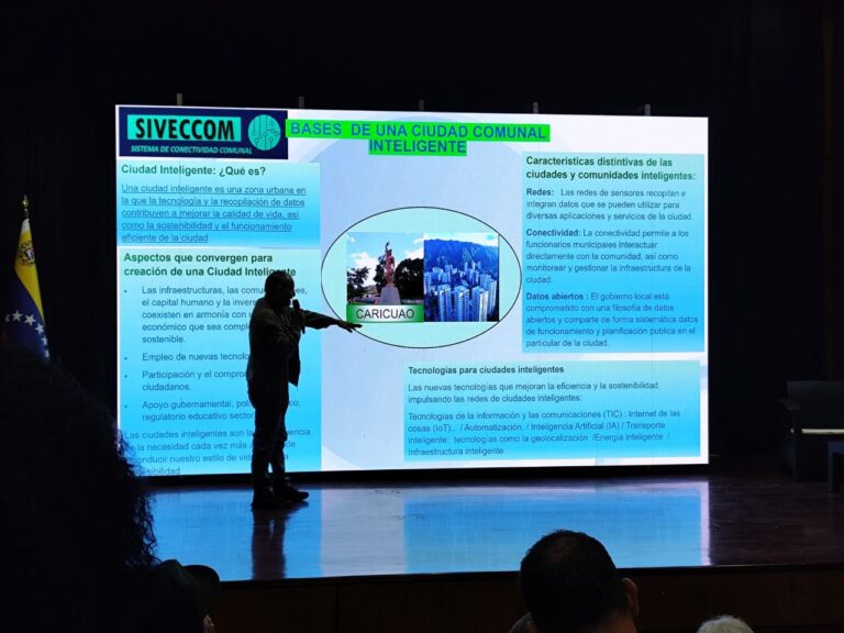 Presentan proyectos innovadores para transformar infraestructura y servicios urbanos de Caracas