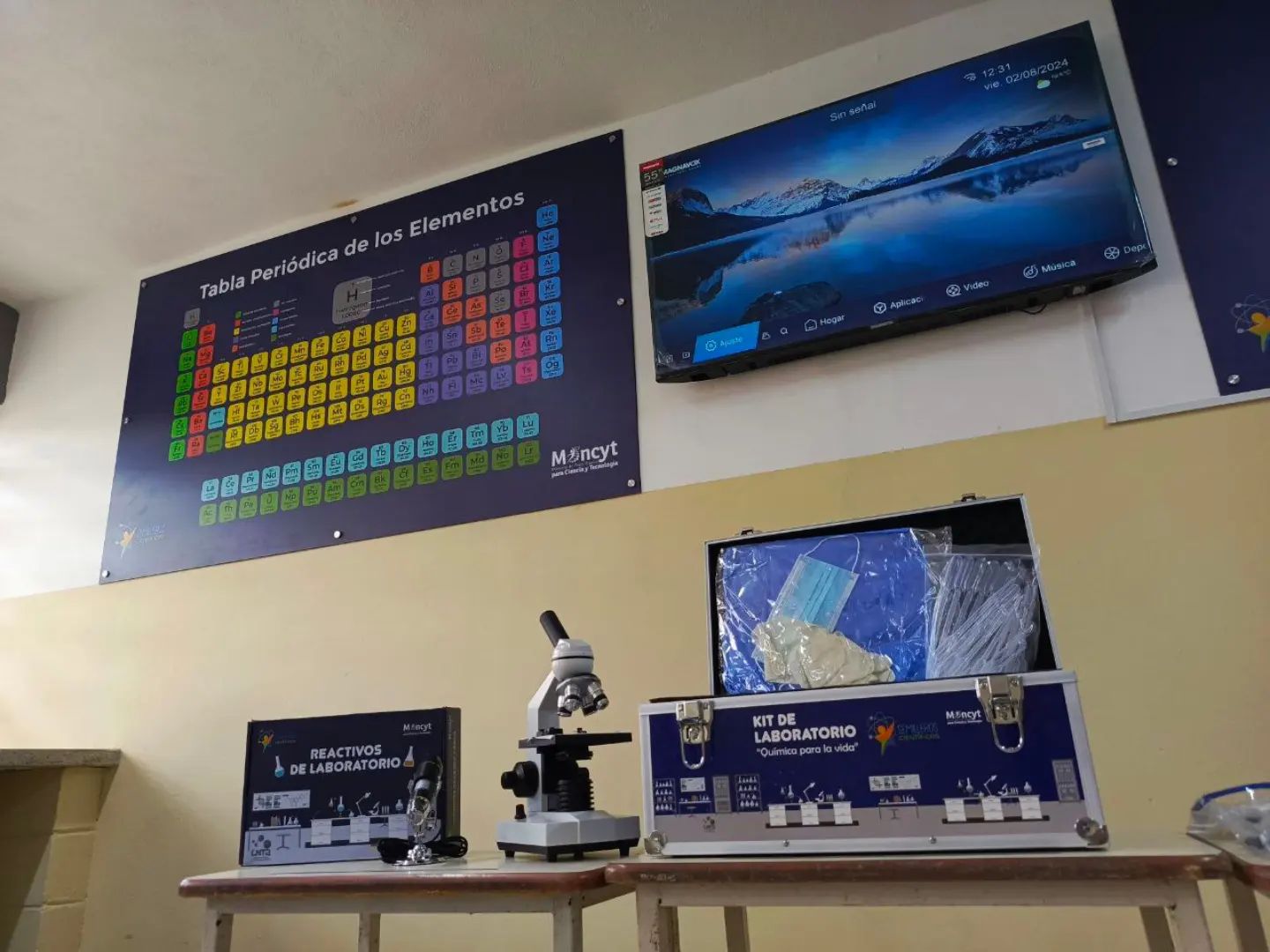 Instaladas nuevas aulas de ciencias en el estado Lara