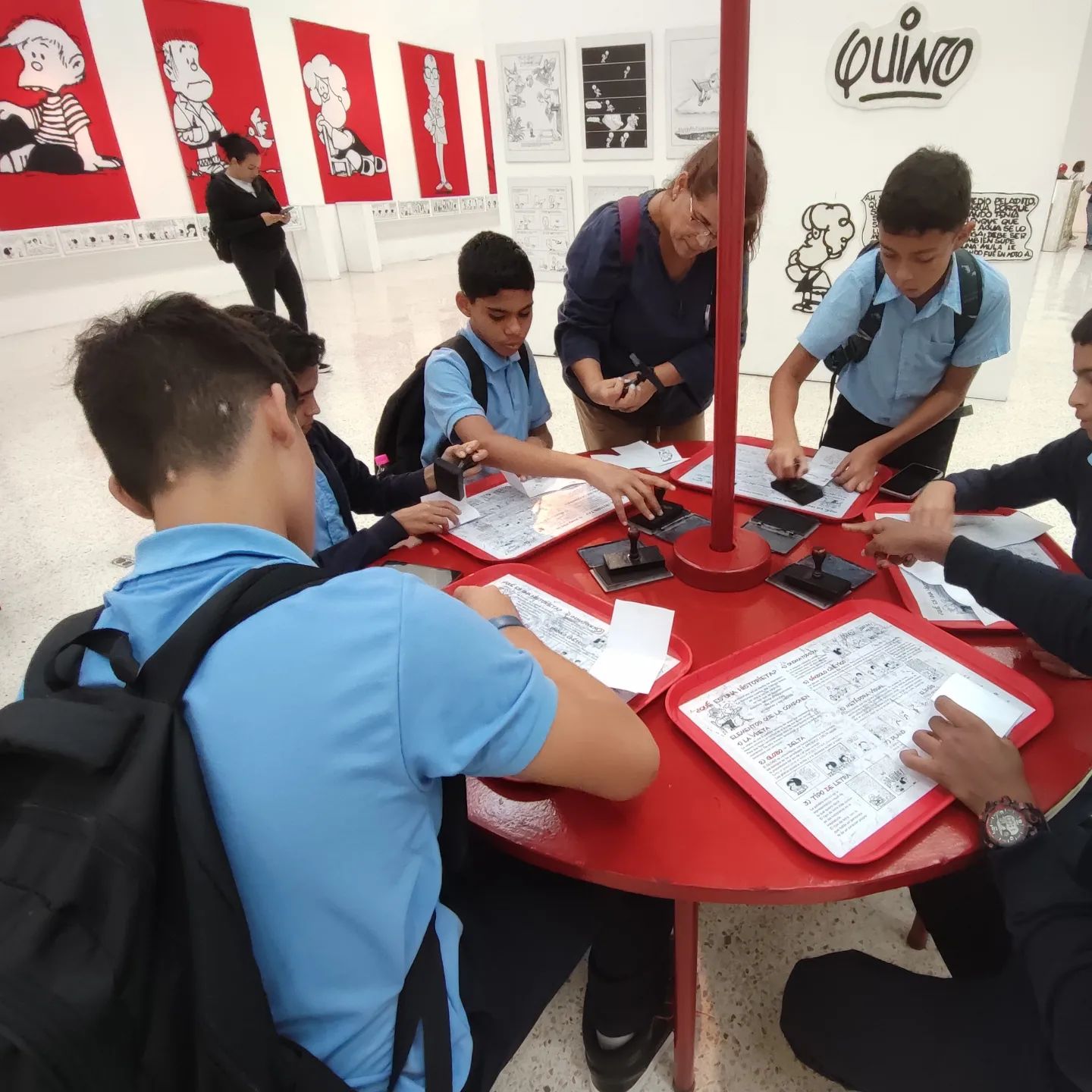 Más de 100 estudiantes de Miranda conocieron el fascinante mundo de Mafalda