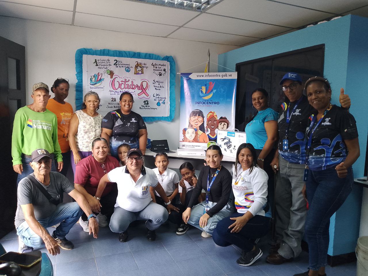 Dotan con kits de robótica a Infocentros de Monagas