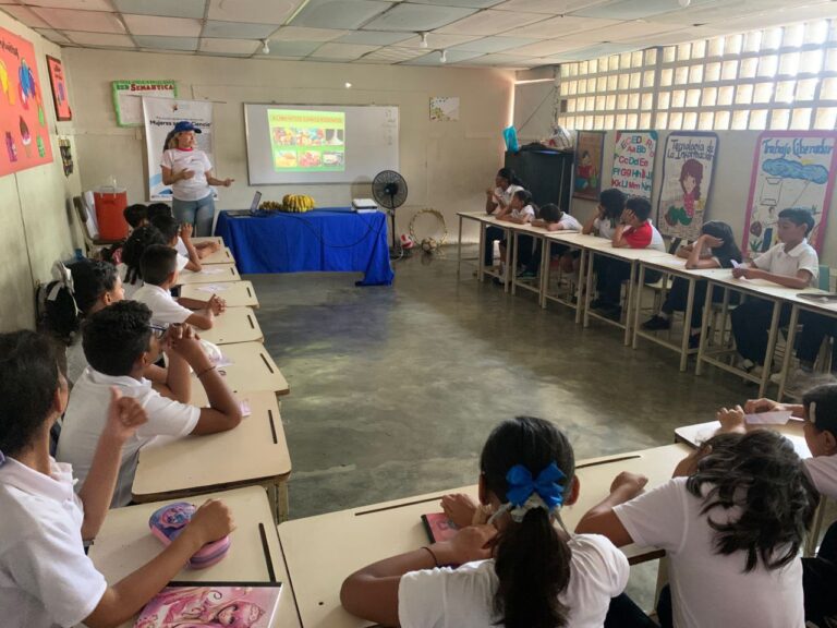 Niñas y niños de Cojedes participan en conversatorio “El cáncer: Alimentos y estilos de vida que lo producen”