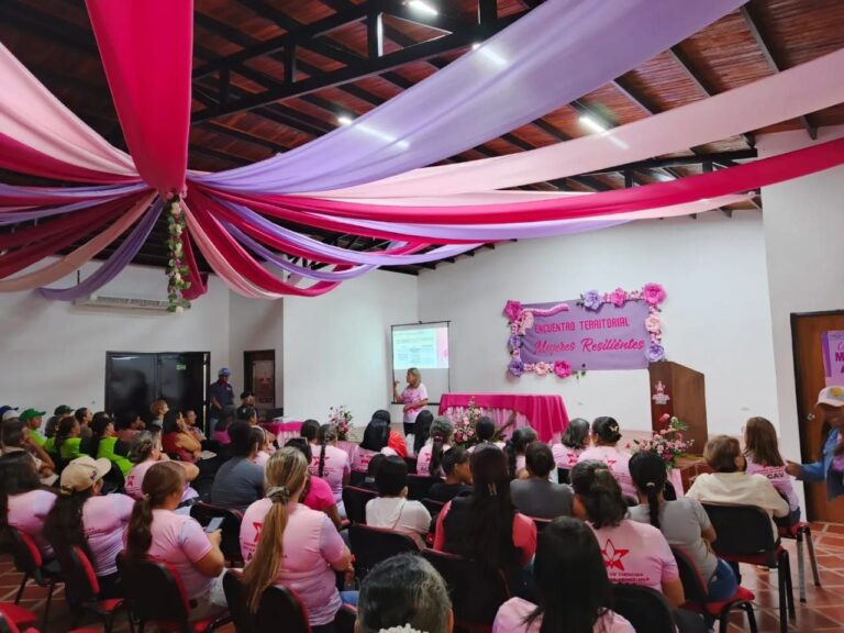 Encuentro Territorial de la ACAV reconoció invaluable trabajo de las Mujeres Agroproductivas