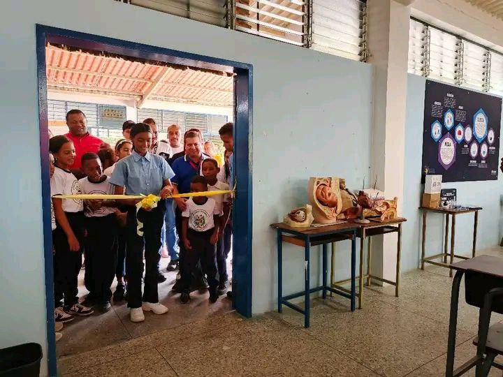 Inauguran sala de ciencias en Cuyagua