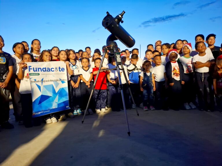 Más de 80 estudiantes del estado Carabobo participan en “Una noche de Observación Astronómica”