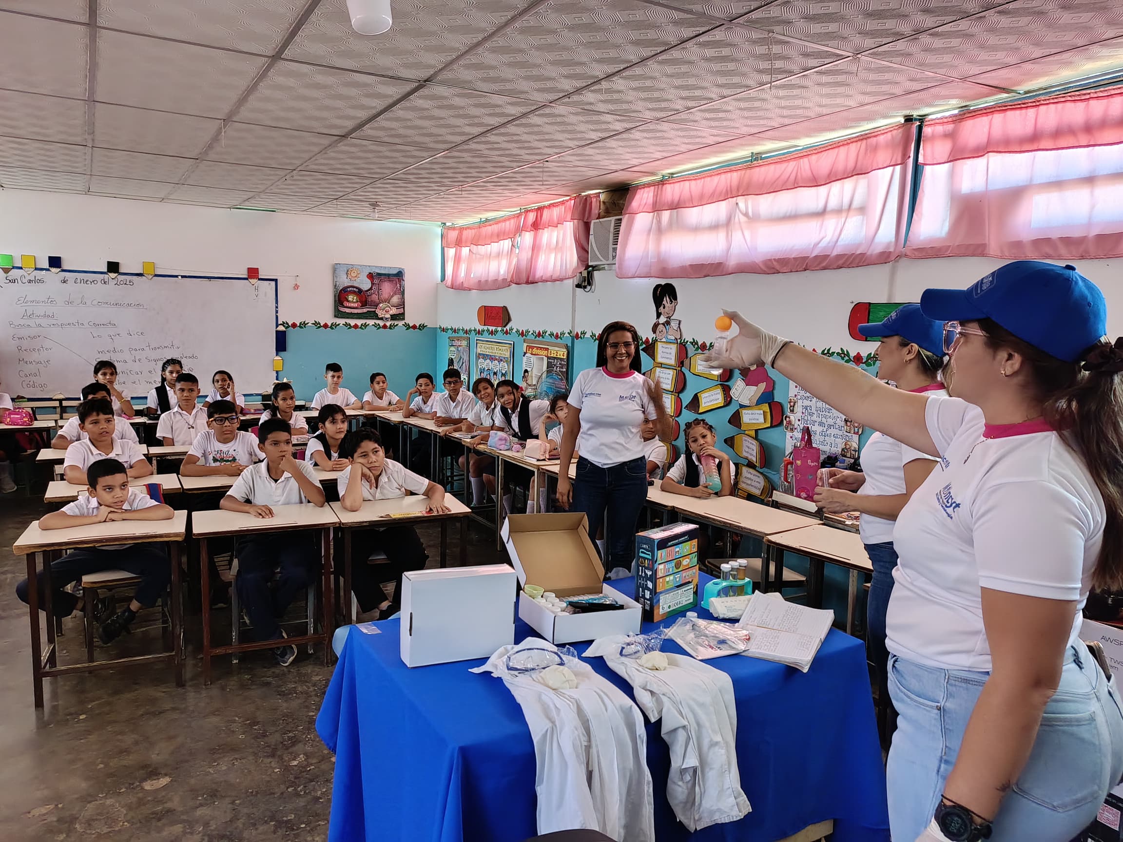 Mincyt promueve estudio de las ciencias en centros educativos de Cojedes