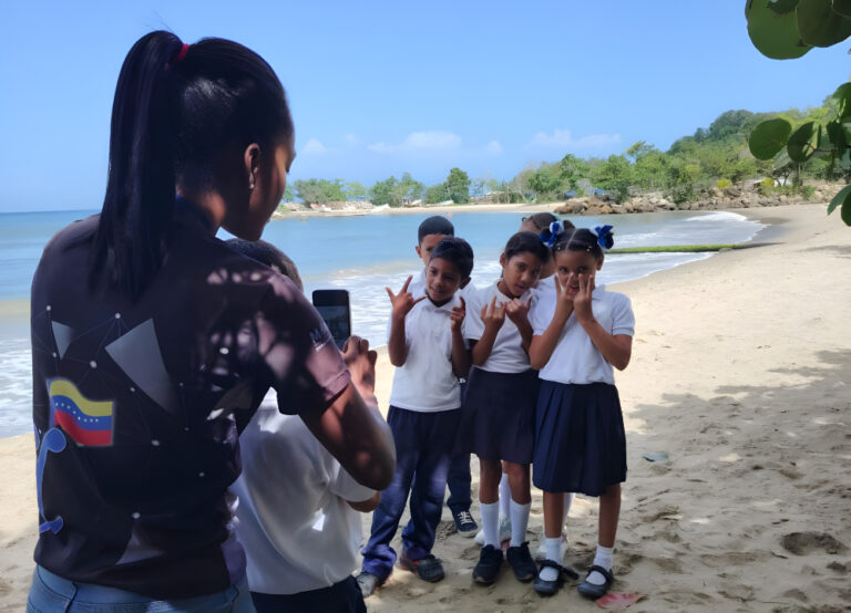 Fundación Infocentro ofreció taller de fotografía básica a estudiantes de Caruao