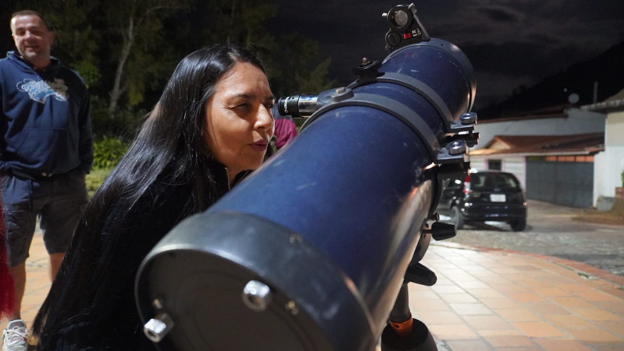 Noche de observación astronómica disfrutaron en Táchira