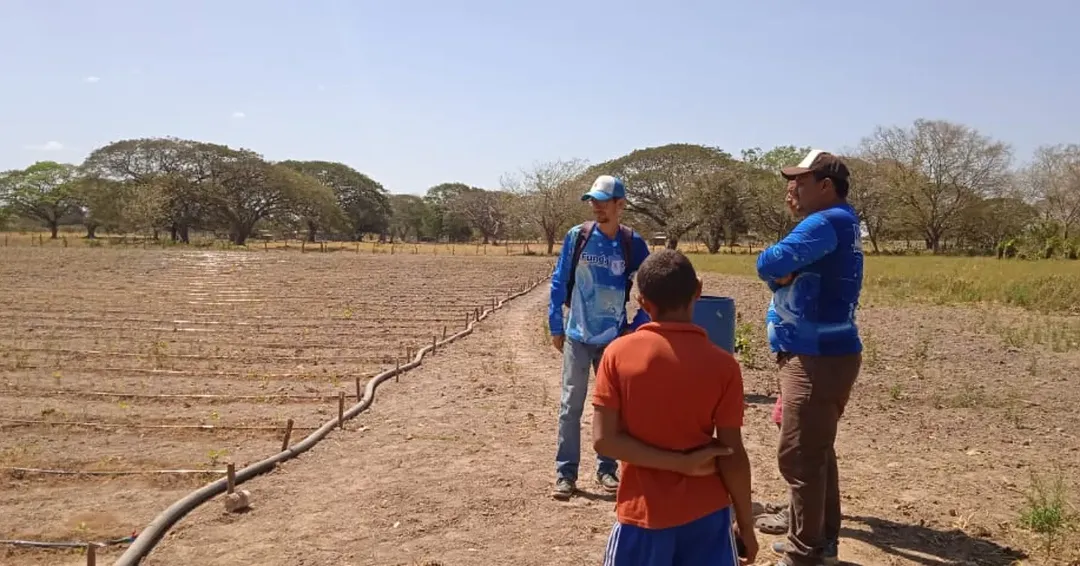 Apure| Fundacite realiza visita diagnóstica a RSIP Hortícola Orgánica Atamaica Arriba