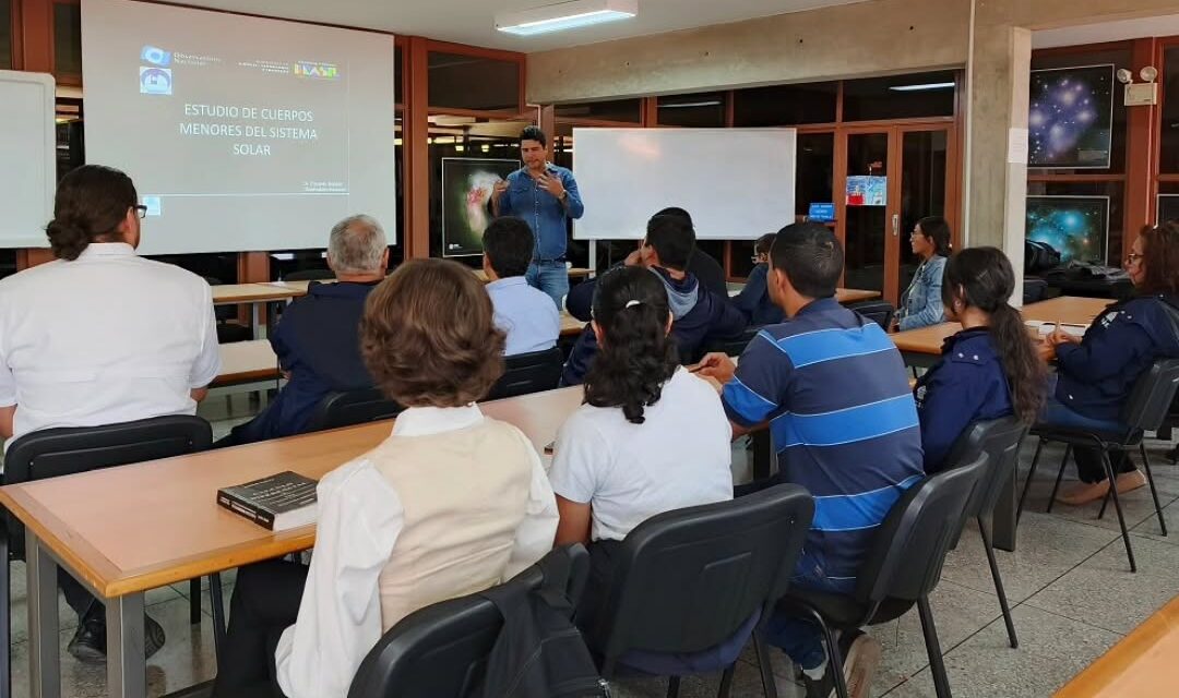 CIDA dictó charla sobre los cuerpos menores del sistema solar