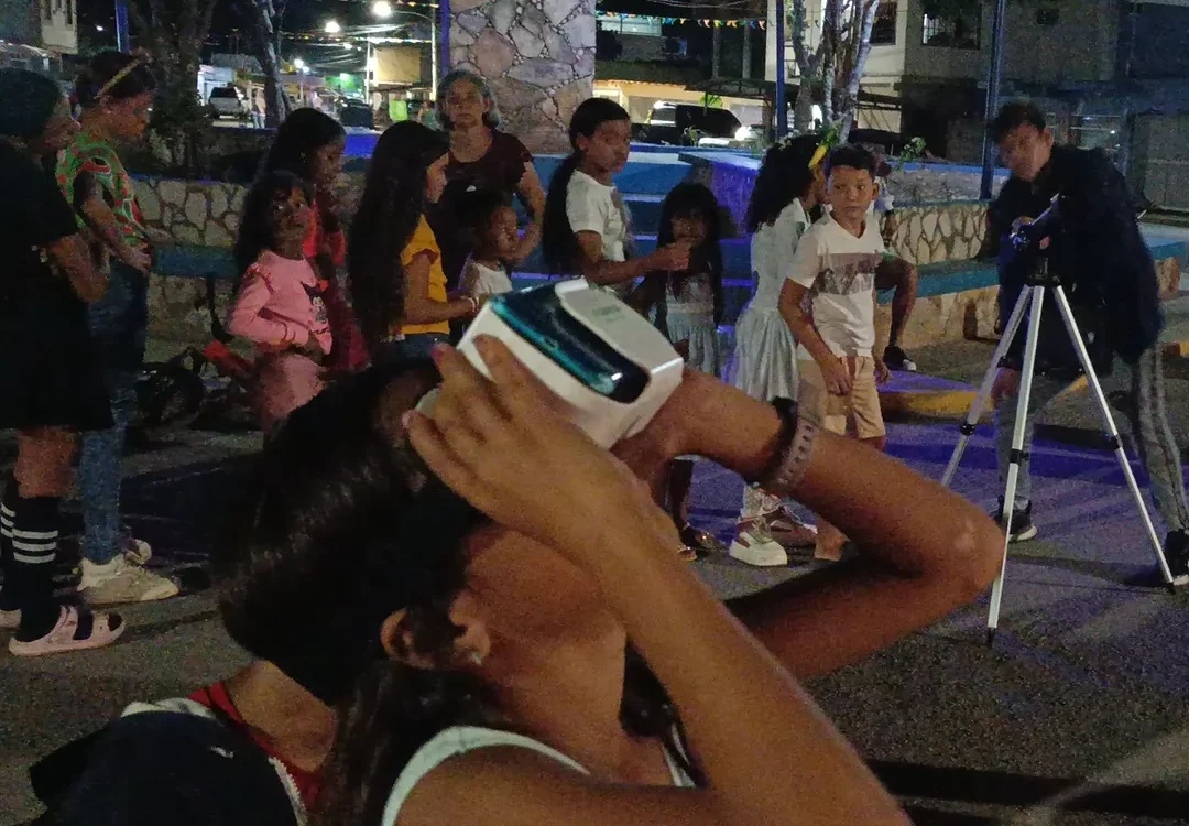 Ruta Científica Astronómica acercó Júpiter a la mirada de los niños de Mochima