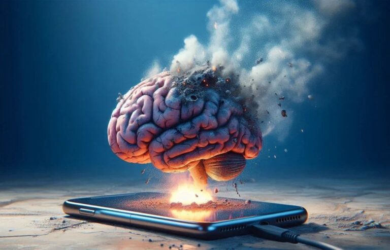 Podredumbre cerebral y uso de pantallas