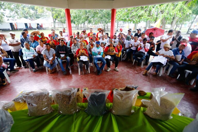 Gobierno Nacional fortalece plan de siembra con la entrega de semillas de maíz a productores de Lara y Yaracuy