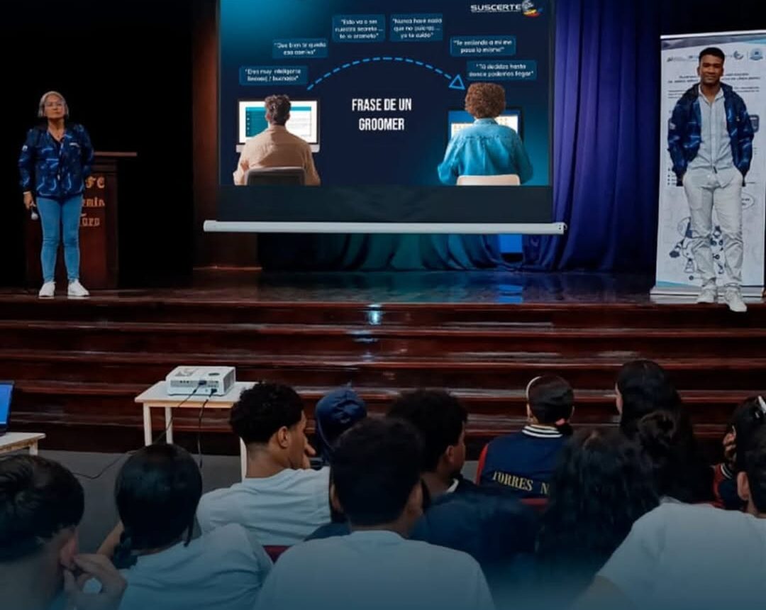 Suscerte fortalece prevención digital en jóvenes con charla en el liceo Fermín Toro de Caracas