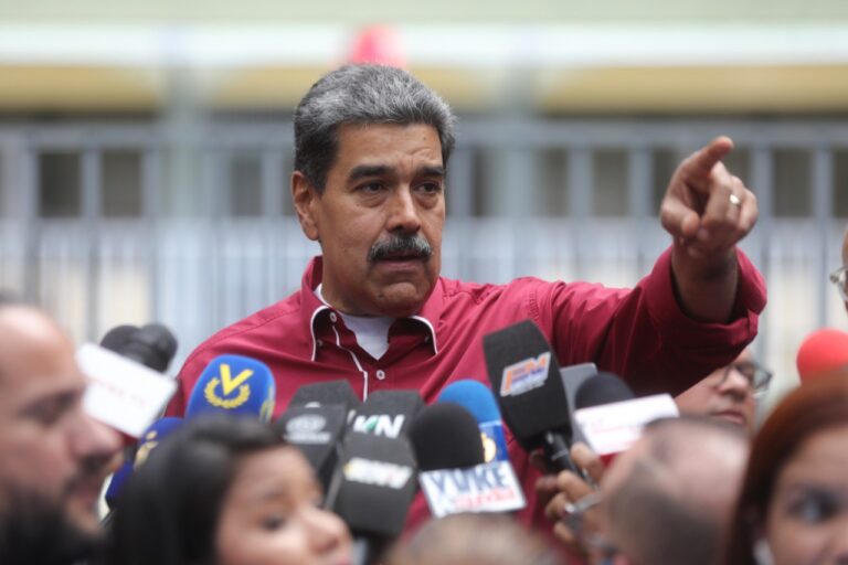 Presidente Nicolás Maduro: el pueblo vota por la paz