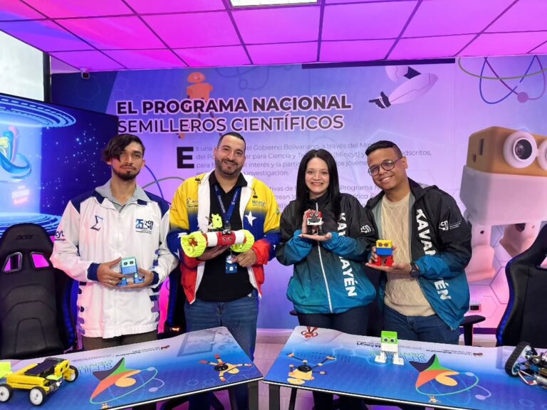 En Venezuela la enseñanza de la robótica es gratuita y con acceso para todos
