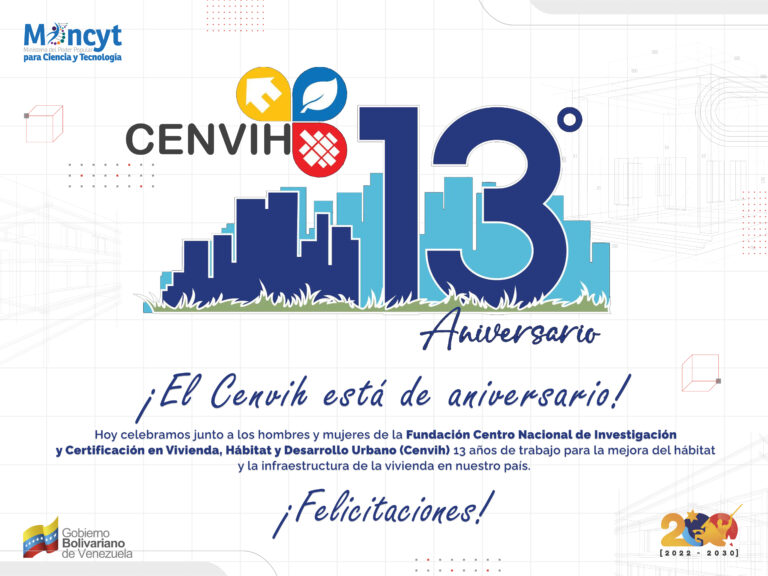 Cenvih: 13 años de soluciones y estrategias para el hábitat y la infraestructura