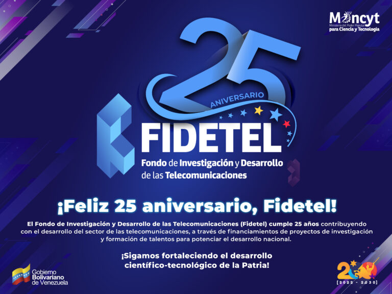 Fidetel: 25 años contribuyendo con la soberanía científica tecnológica de la nación