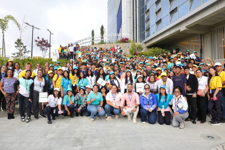 Jóvenes de la I Olimpiada Venezolana Juvenil de Ciencias visitaron Universidad Nacional de las Ciencias Dr. Humberto Fernández-Morán