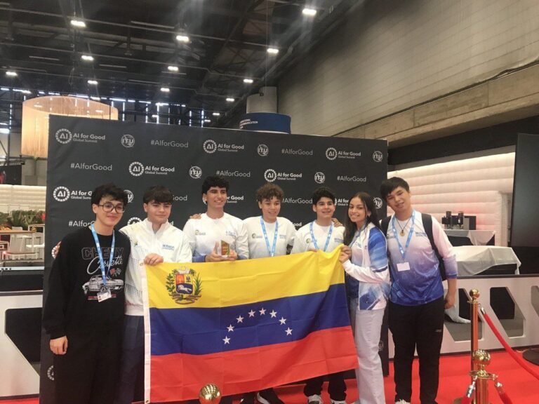 Venezuela se alza con medalla de oro en concurso AI FOR GOOD 2025 en Suiza