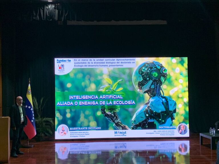 Fundacite Caracas celebra foro sobre inteligencia artificial y sostenibilidad
