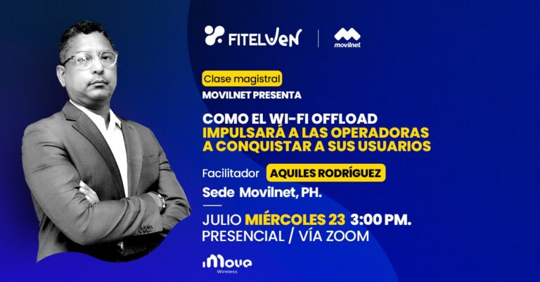 Movilnet realizará webinar sobre ventajas del WiFi Offload de cara a la Fitelven 2025