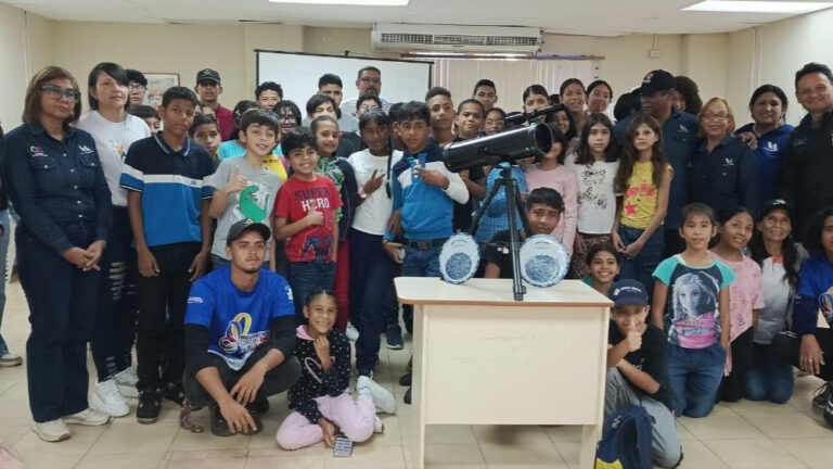 Fundacite Bolívar y CVG Venalum cierran con éxito Plan Vacacional de Astronomía en Ciudad Guayan(1)