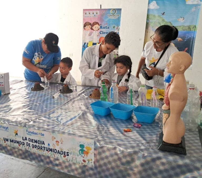 Estudiantes de Nueva Esparta disfrutan del ciclo «La Ciencia, un Mundo de Oportunidades»