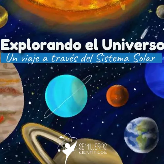 Portada revista: explorando el universo: un viaje a través del sistema solar