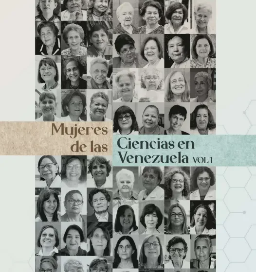 Portada revista: Mujeres de las ciencias en venezuela