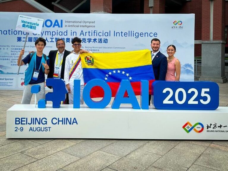 Venezuela participa en segunda edición de la Olimpiada Internacional de Inteligencia Artificial en China
